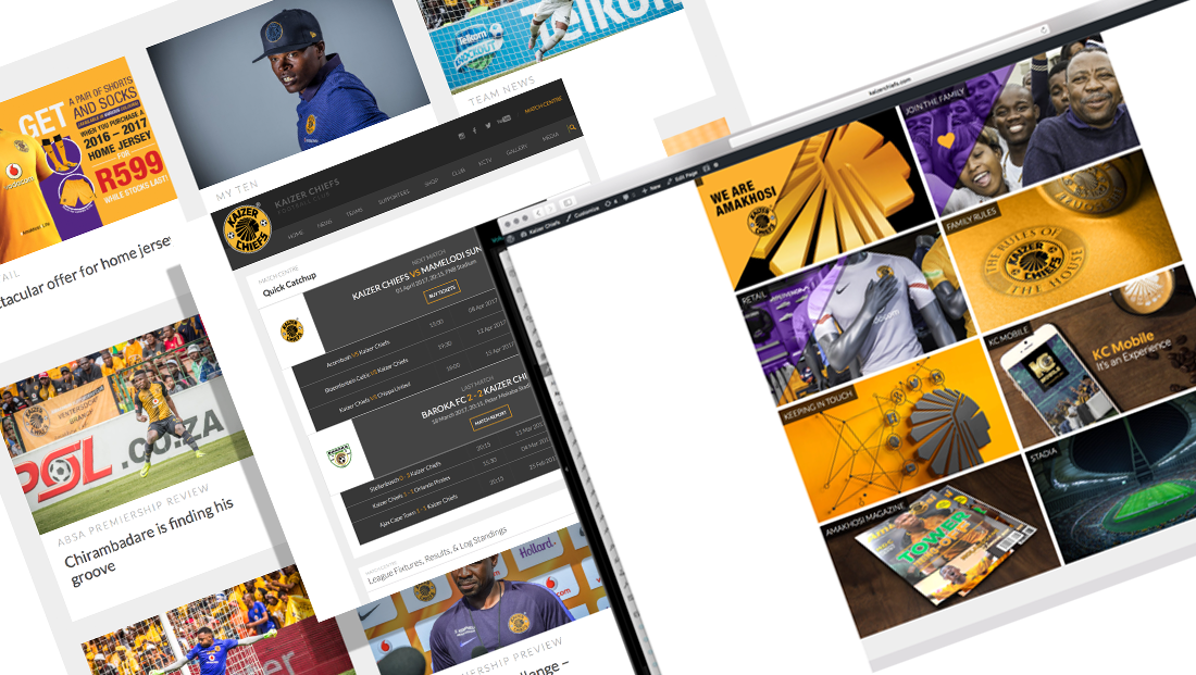 Kaizer Chiefs Launch New Website